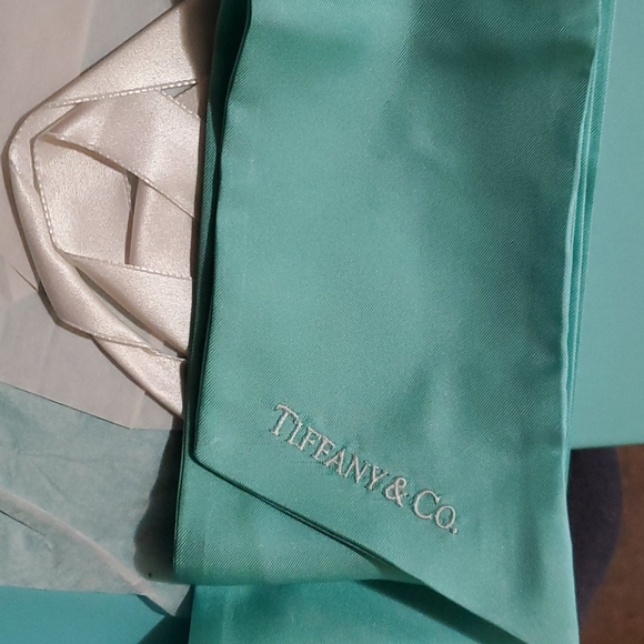 Tiffany & Co. Accessories - SALE! Authentic Tiffany & Co long scarf  / tie / neck